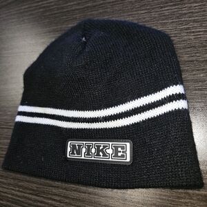 Nike Black and White Beanie
